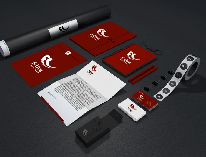 Лого и фирменный стиль для F-Live - дизайнер markosov