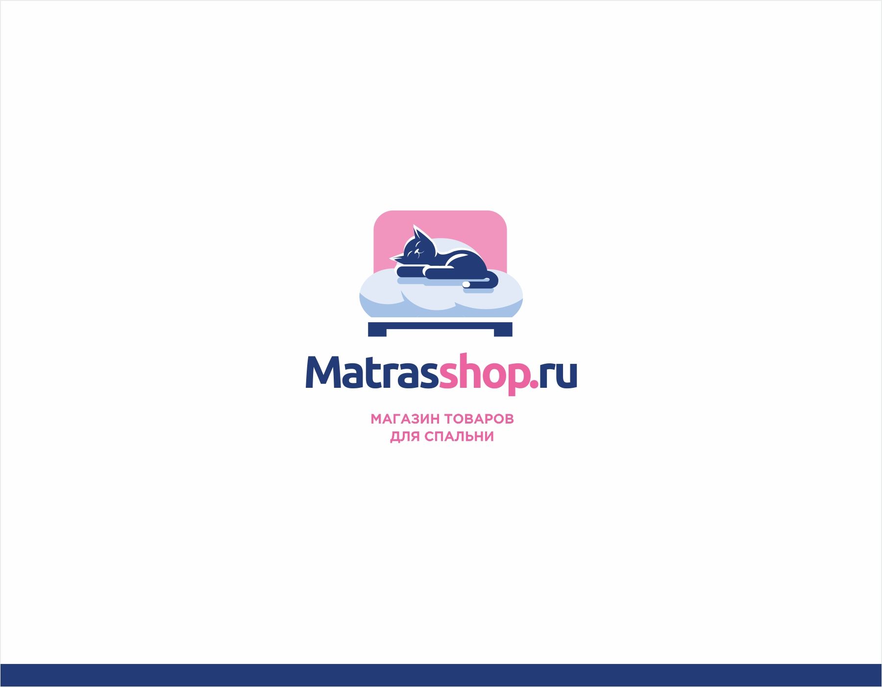 Логотип для Логотип для сети магазинов MATRASSHOP.RU - дизайнер luishamilton