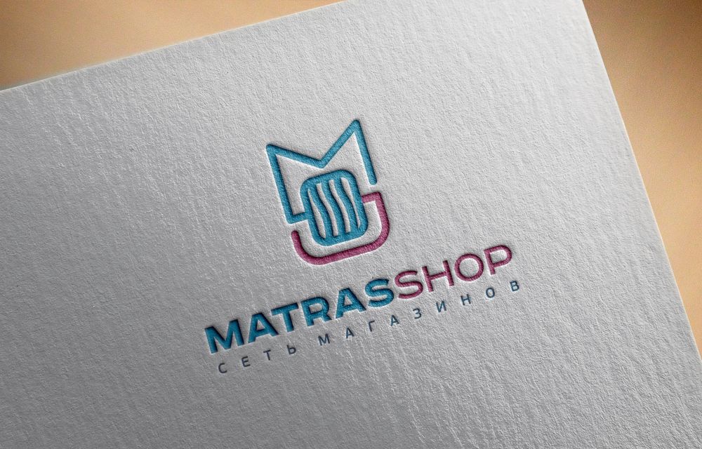 Логотип для Логотип для сети магазинов MATRASSHOP.RU - дизайнер zozuca-a