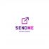 Логотип для Sendme - умные ссылки - дизайнер asya_2019
