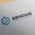 Логотип для Sendme - умные ссылки - дизайнер zozuca-a