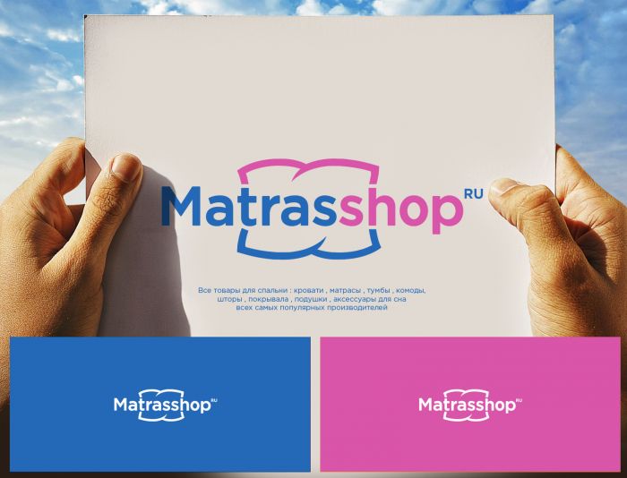 Логотип для Логотип для сети магазинов MATRASSHOP.RU - дизайнер webgrafika