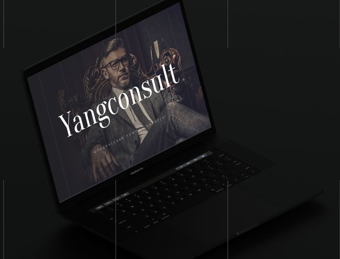Веб-сайт для Yangconsult.com - дизайнер kompanets