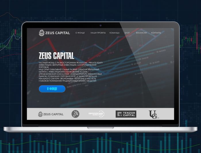 Веб-сайт для Zeus Capital - дизайнер exes_19