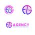 Логотип для AG AGENCY - дизайнер -N-