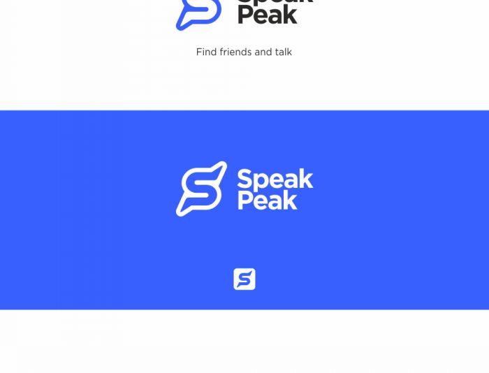 Лого и фирменный стиль для Speak Peak - дизайнер Maxipron