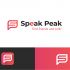 Лого и фирменный стиль для Speak Peak - дизайнер Iceface