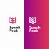Лого и фирменный стиль для Speak Peak - дизайнер Tanchik25
