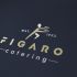 Лого и фирменный стиль для Фигаро кейтринг - дизайнер SmolinDenis