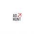 Логотип для ad hunt (сайт adhunt.ru ) - дизайнер andyul