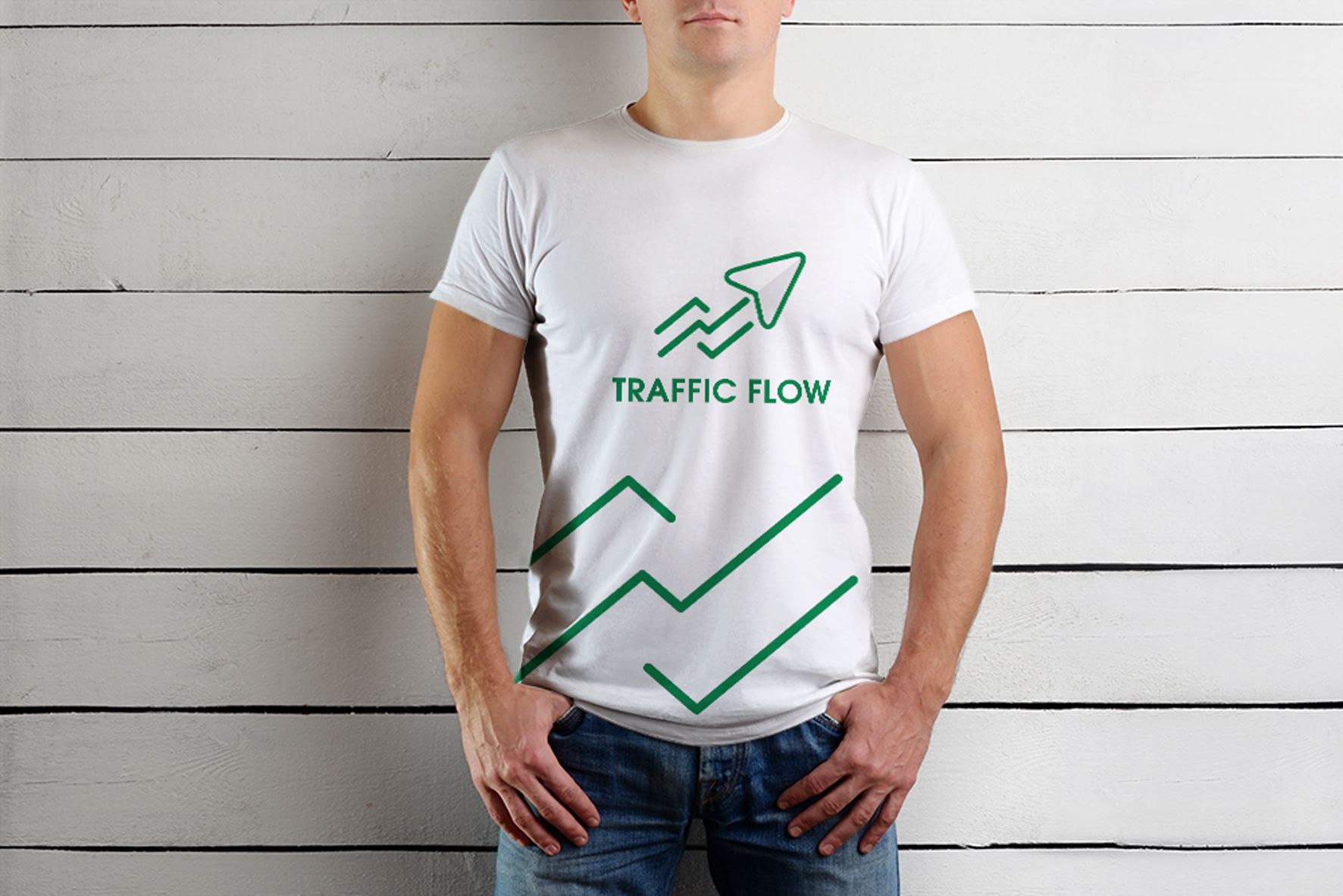Лого и фирменный стиль для Traffic Flow - дизайнер mar