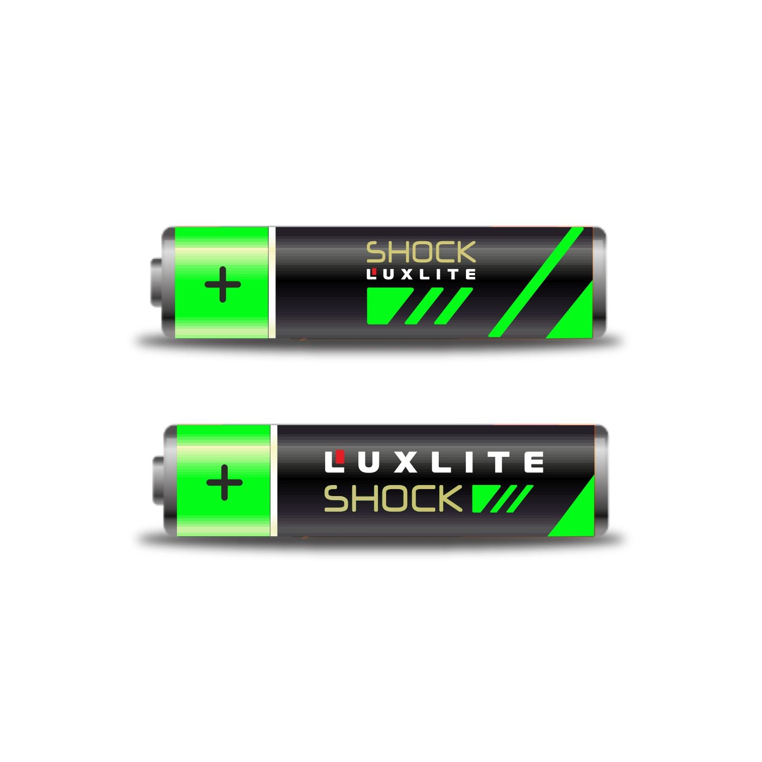 Логотип для батареек LUXLITE SHOCK - дизайнер natmis