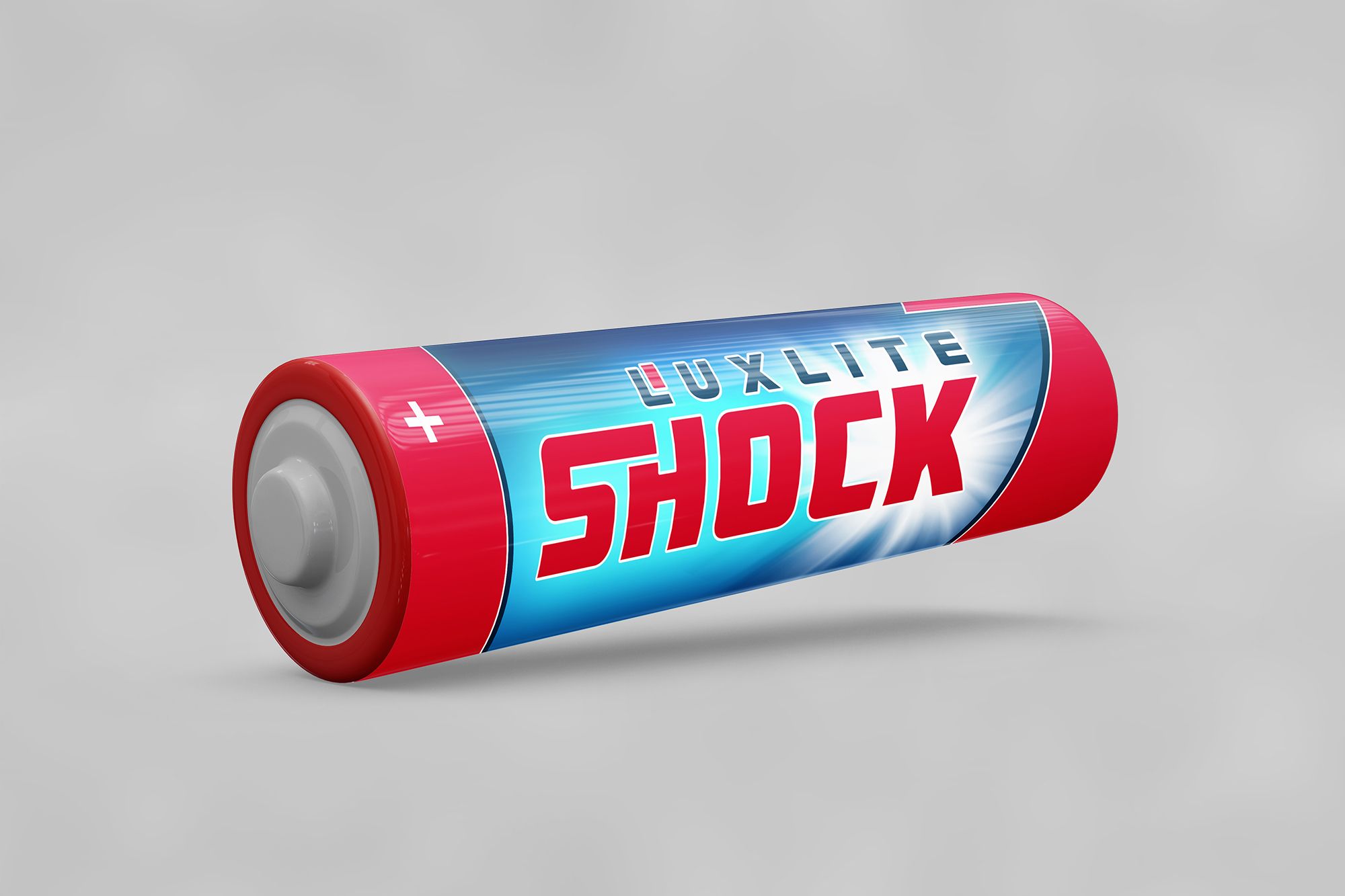 Логотип для батареек LUXLITE SHOCK - дизайнер andyul