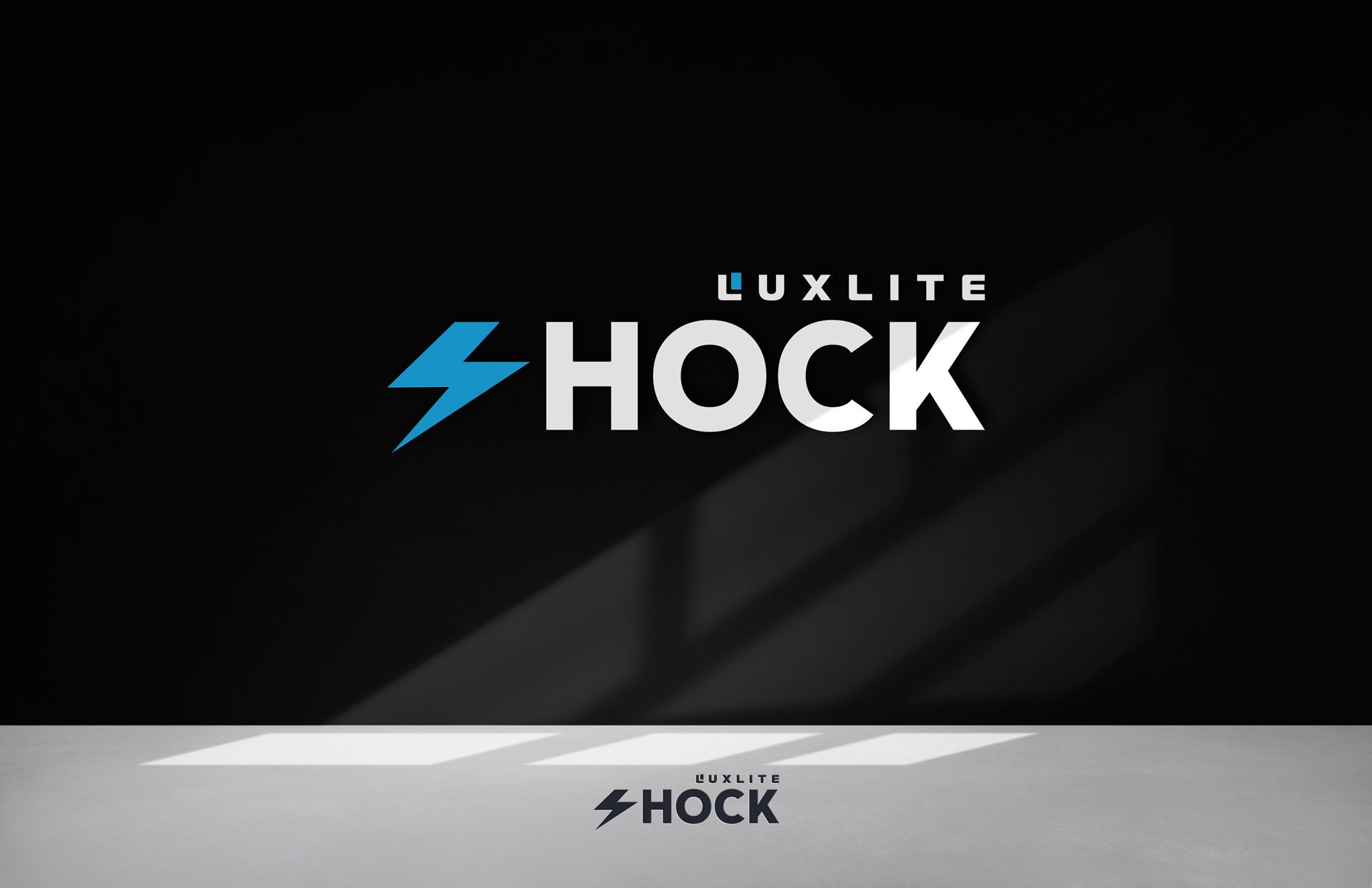 Логотип для батареек LUXLITE SHOCK - дизайнер Alphir