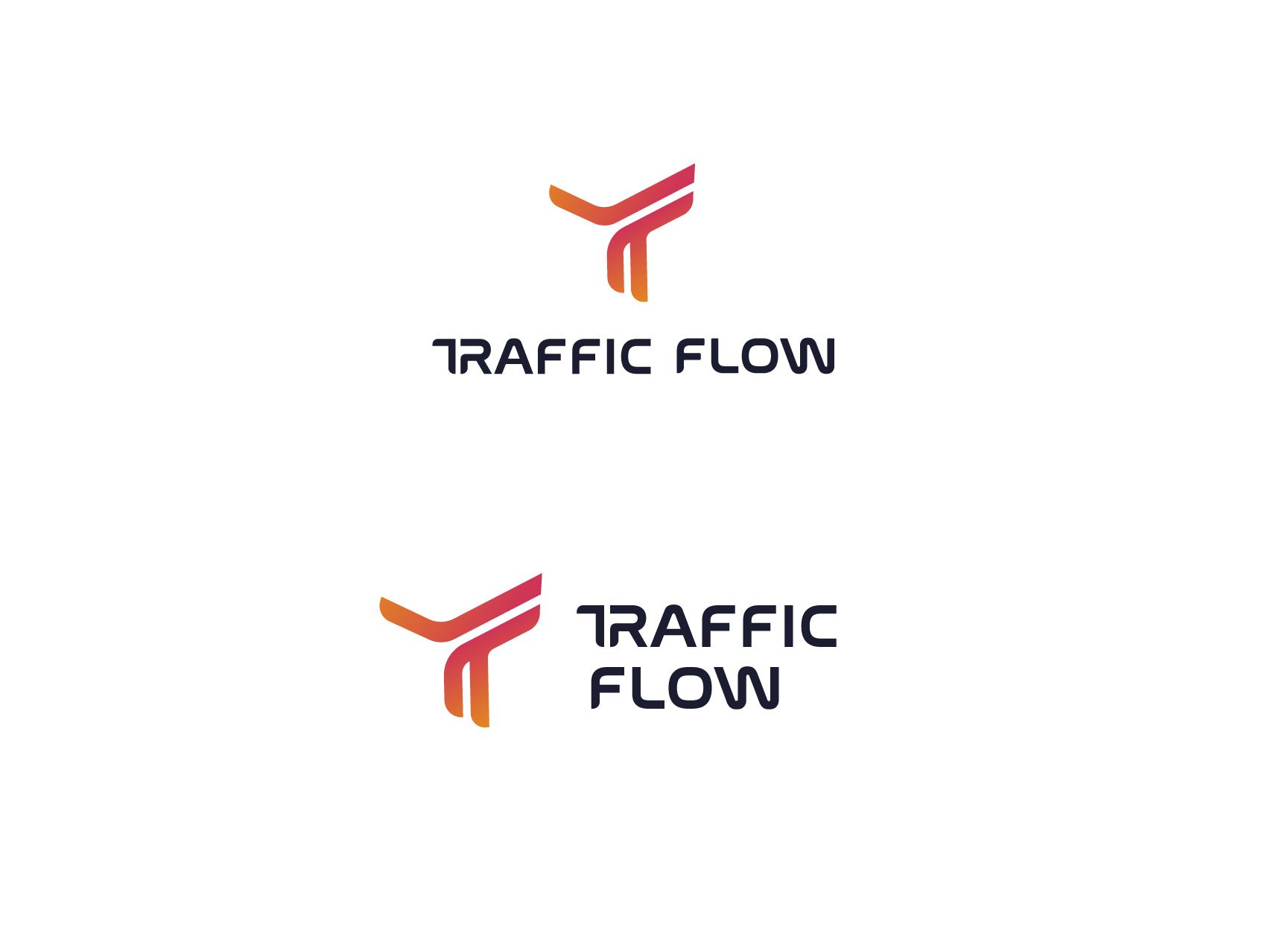 Лого и фирменный стиль для Traffic Flow - дизайнер Iceface