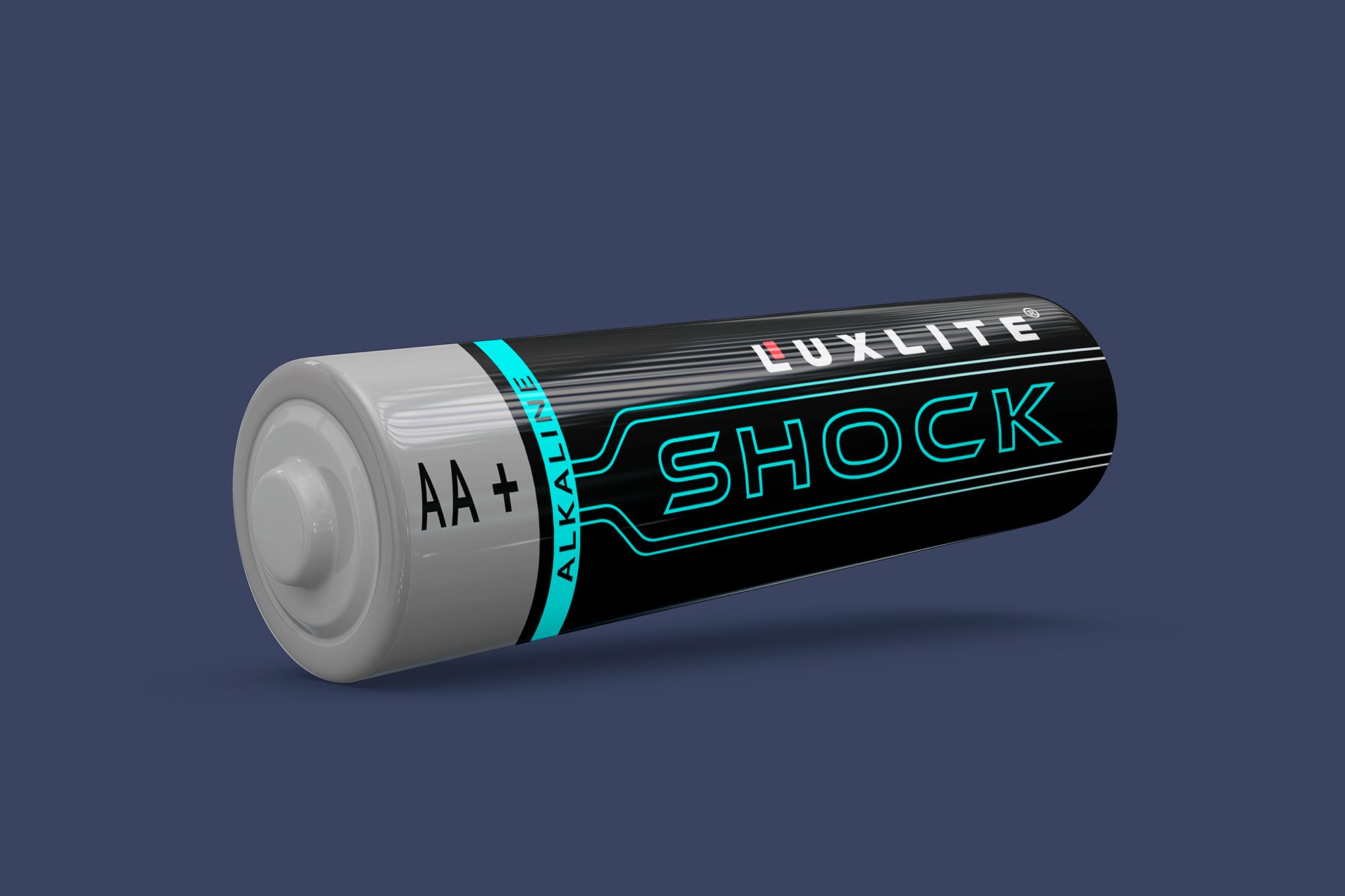 Логотип для батареек LUXLITE SHOCK - дизайнер Tamara_V