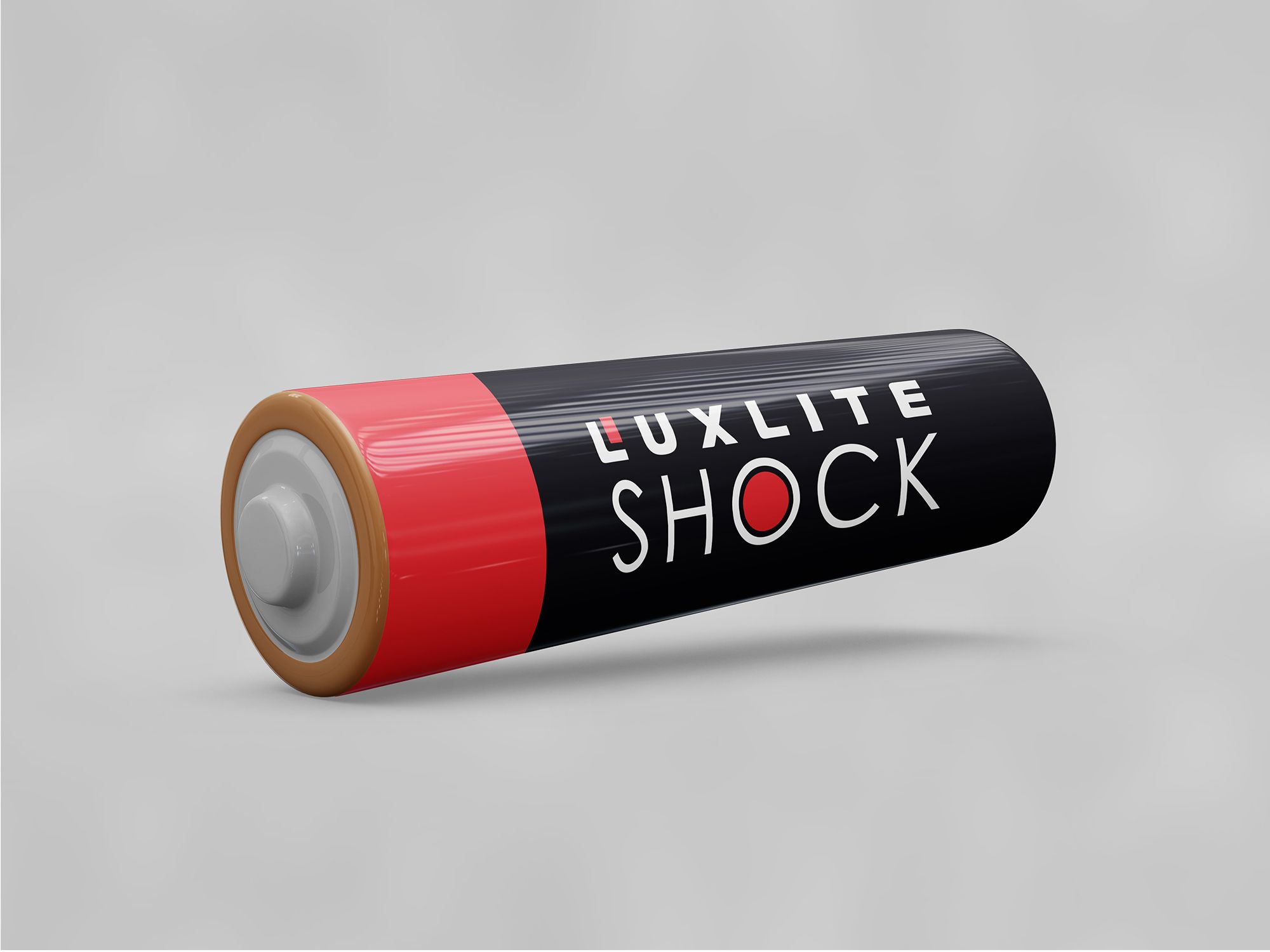 Логотип для батареек LUXLITE SHOCK - дизайнер ocks_fl