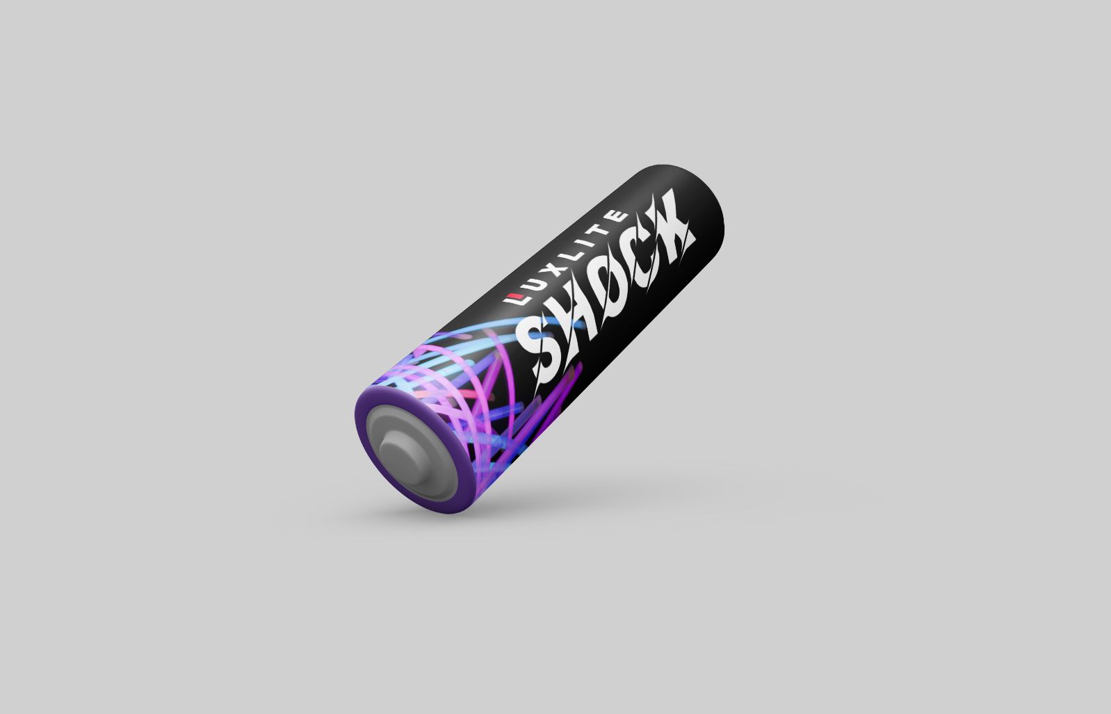 Логотип для батареек LUXLITE SHOCK - дизайнер andblin61