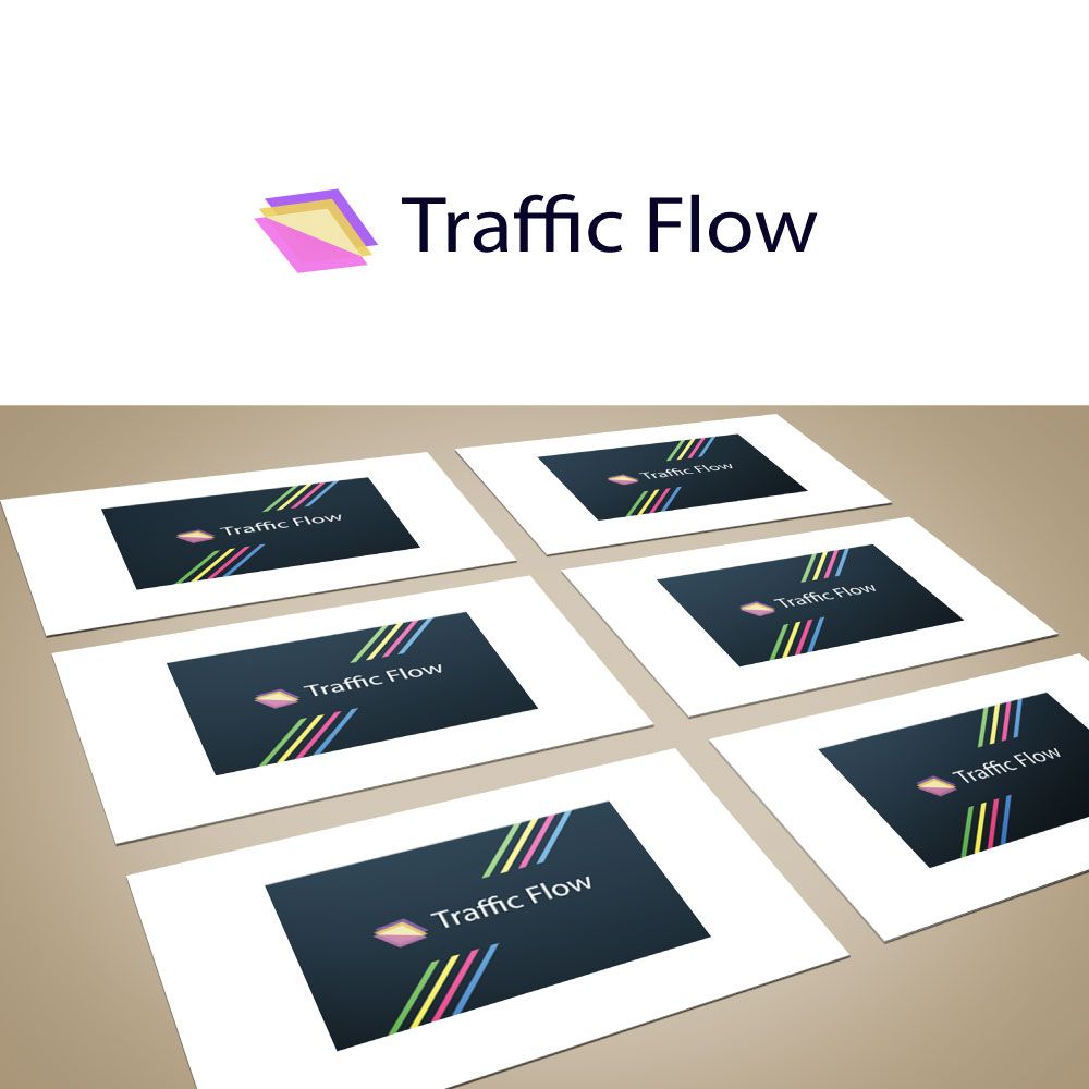 Лого и фирменный стиль для Traffic Flow - дизайнер Nozim28
