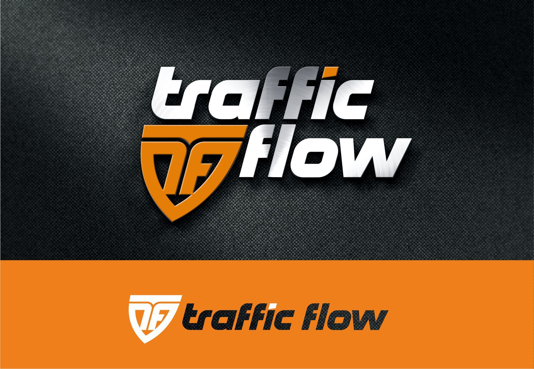 Лого и фирменный стиль для Traffic Flow - дизайнер PAPANIN