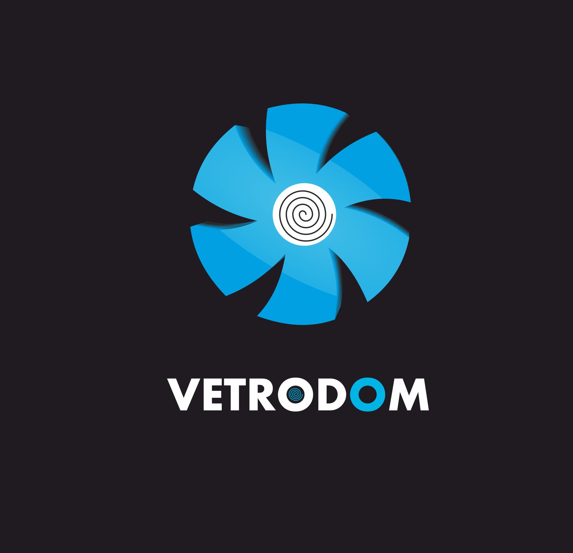 Логотип для Логотип для компании Ветродом - дизайнер Anastasya4701