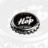 Логотип для крафтовый бар The HOP - дизайнер talitattooer