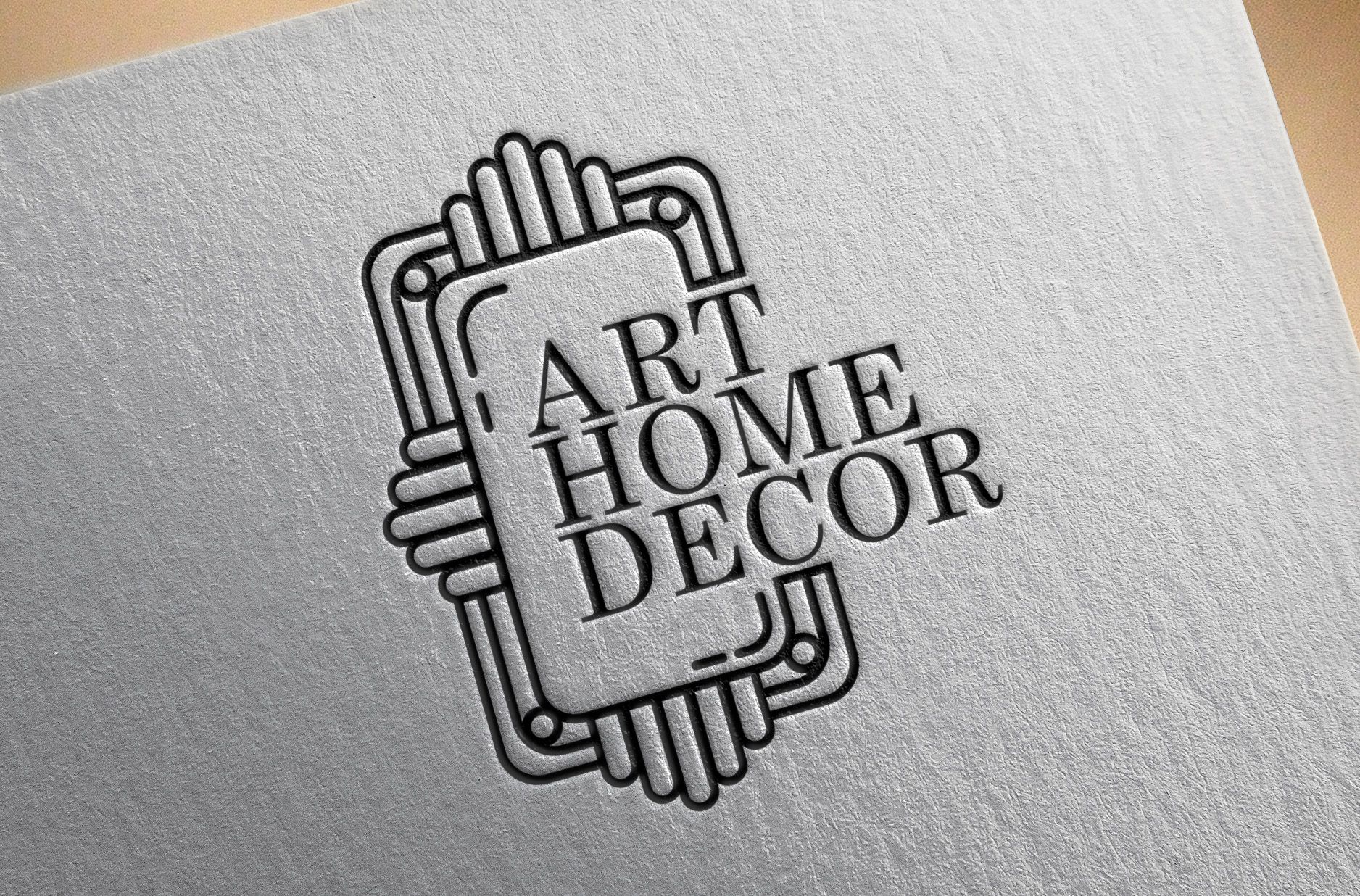 Логотип для ART HOME DECOR - дизайнер FannaZag