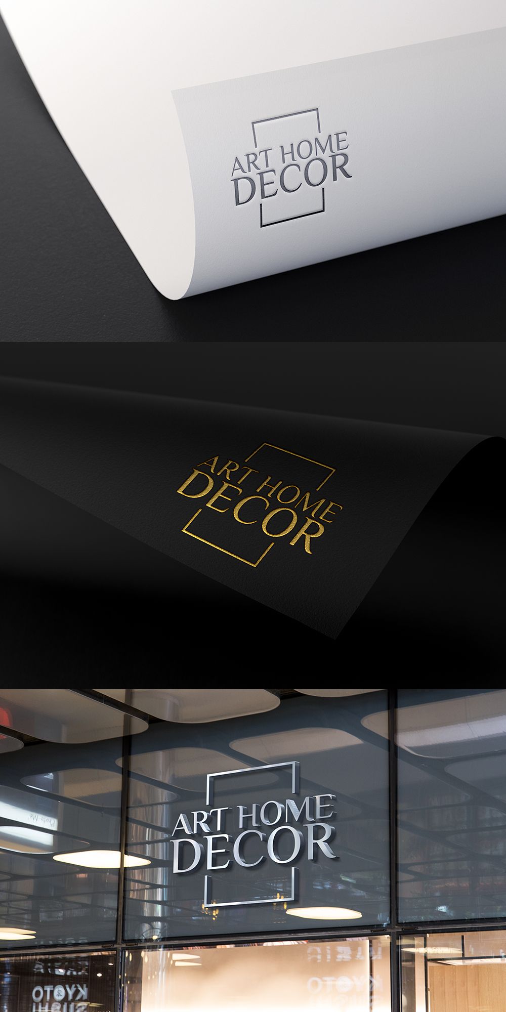 Логотип для ART HOME DECOR - дизайнер vell21