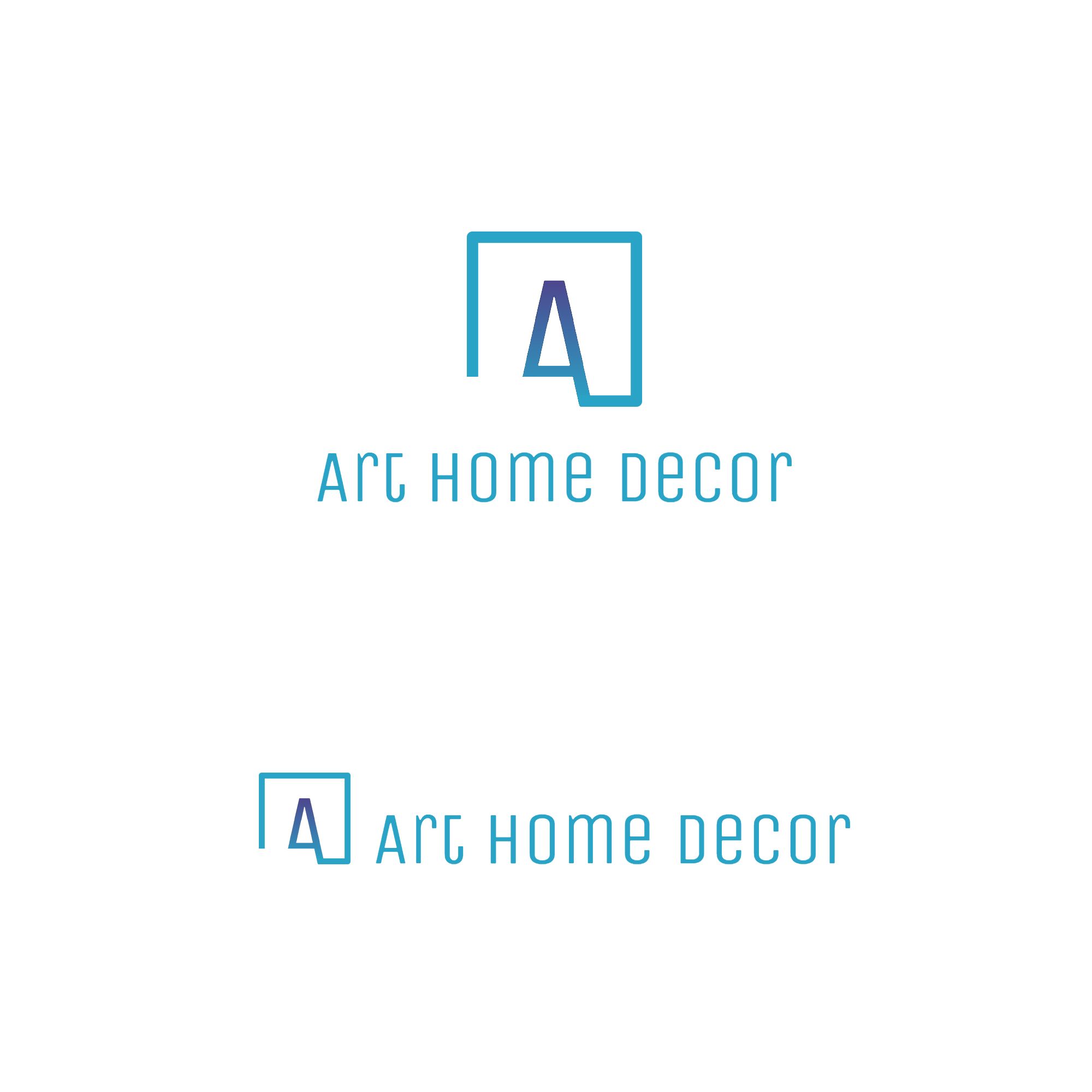 Логотип для ART HOME DECOR - дизайнер __Alex