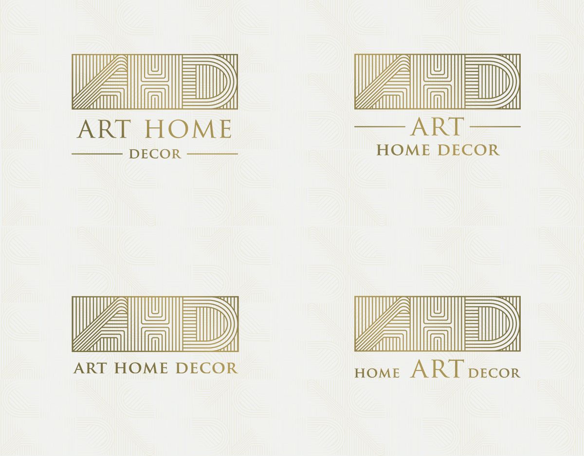 Логотип для ART HOME DECOR - дизайнер GALOGO