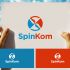 Логотип для SpinKom - дизайнер webgrafika