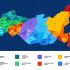 Нарисовать плиточную карту из регионов России - дизайнер webgrafika