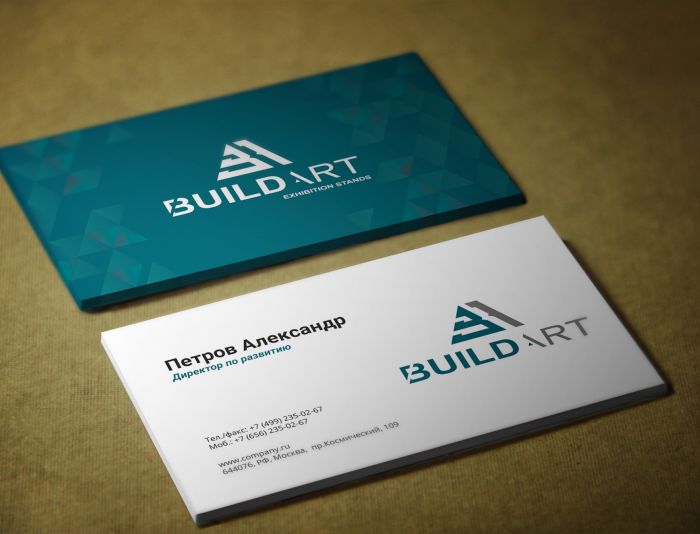 Фирменный стиль на основе логотипа для BUILDART_2 - дизайнер comicdm