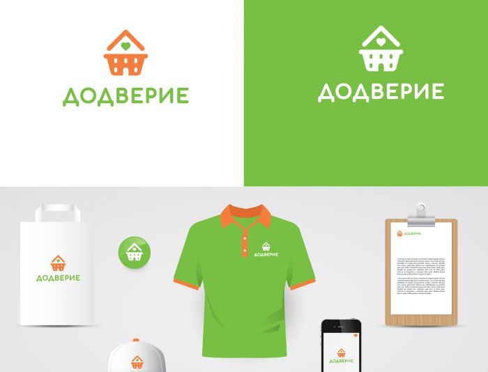фирменный стиль онлайн-магазина продуктов - дизайнер kudryawka