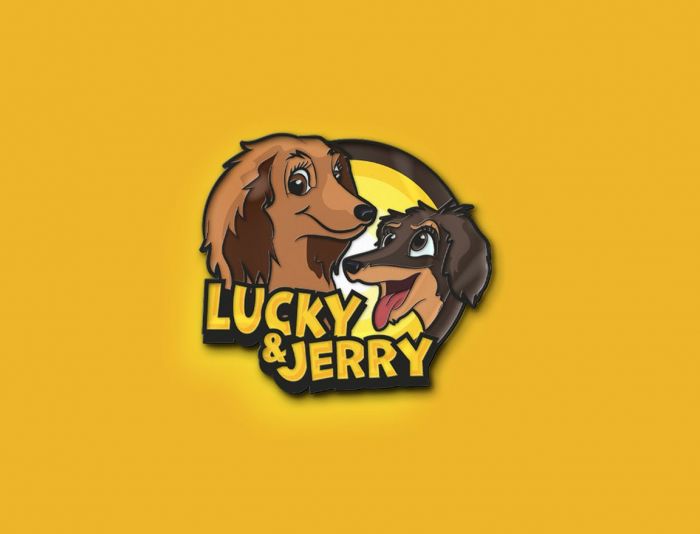 Логотип для Lucky&Jerry / Истории Лаки и  Джерри  - дизайнер ma-create