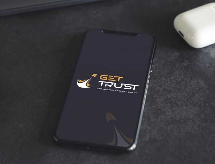 Лого и фирменный стиль для GetTrust - дизайнер SmolinDenis