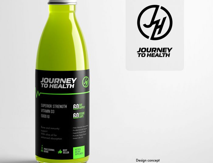 Package Design for Vitamin bottle + Logo - дизайнер Jack_Bezz