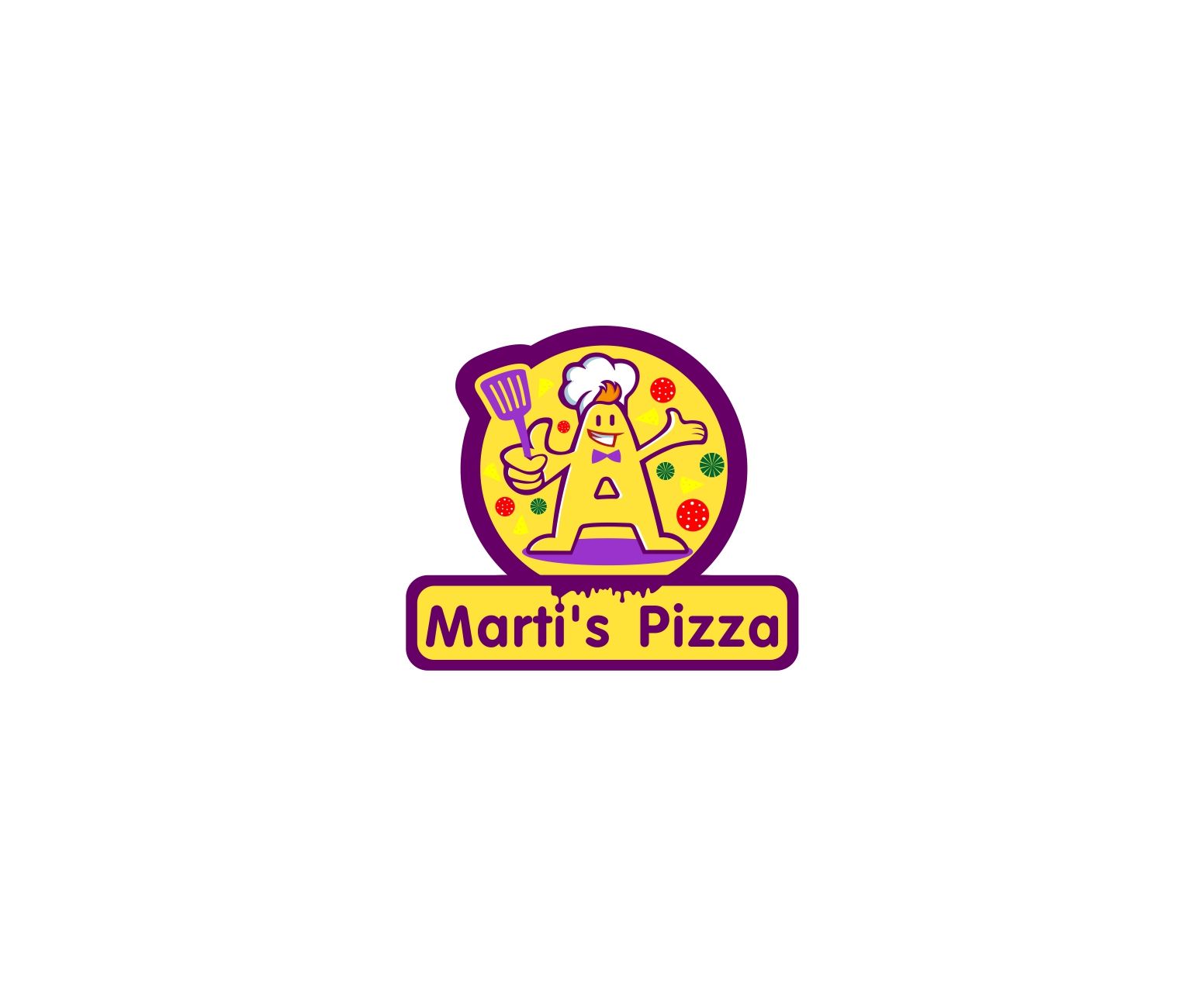 Персонаж для Marti's Pizza - дизайнер anstep