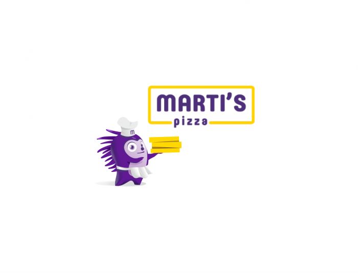 Персонаж для Marti's Pizza - дизайнер Klaus