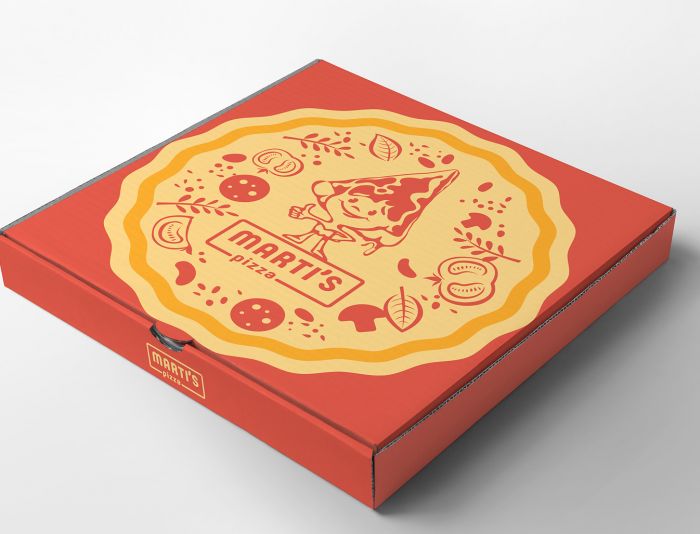 Персонаж для Marti's Pizza - дизайнер andblin61