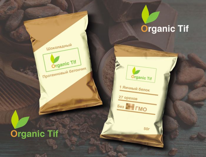 Лого и фирменный стиль для Organic Tif - дизайнер YanaDesign01