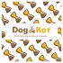 Логотип для DOG&КОТ (см. пояснения в тексте) - дизайнер Seberu
