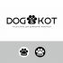 Логотип для DOG&КОТ (см. пояснения в тексте) - дизайнер GAMAIUN