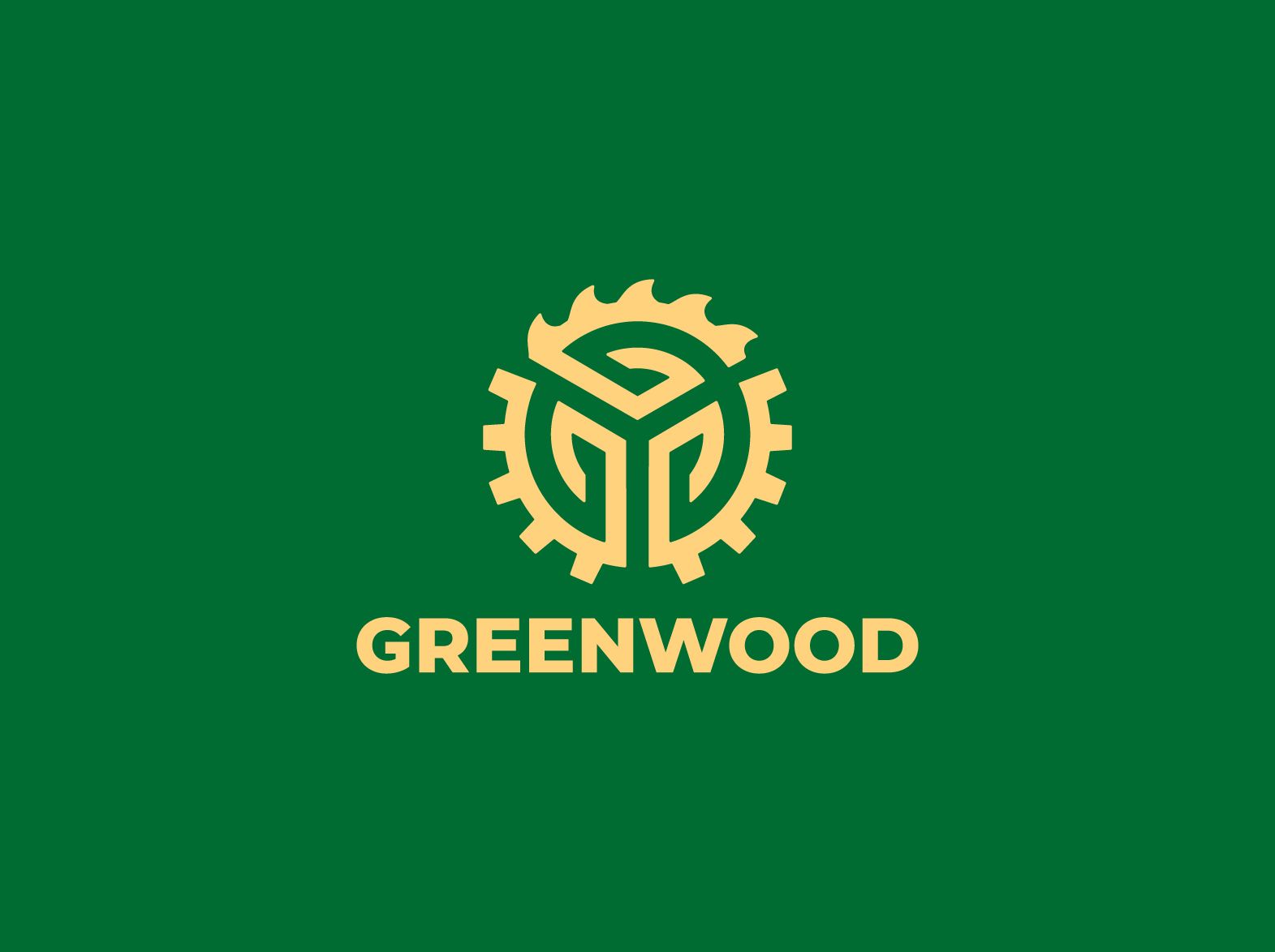 Лого и фирменный стиль для GREENWOOD - дизайнер shamaevserg
