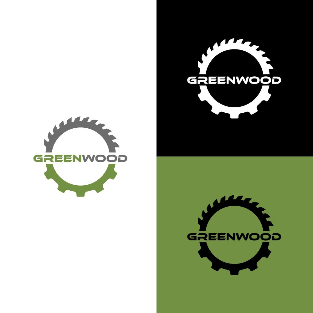Лого и фирменный стиль для GREENWOOD - дизайнер emillents23