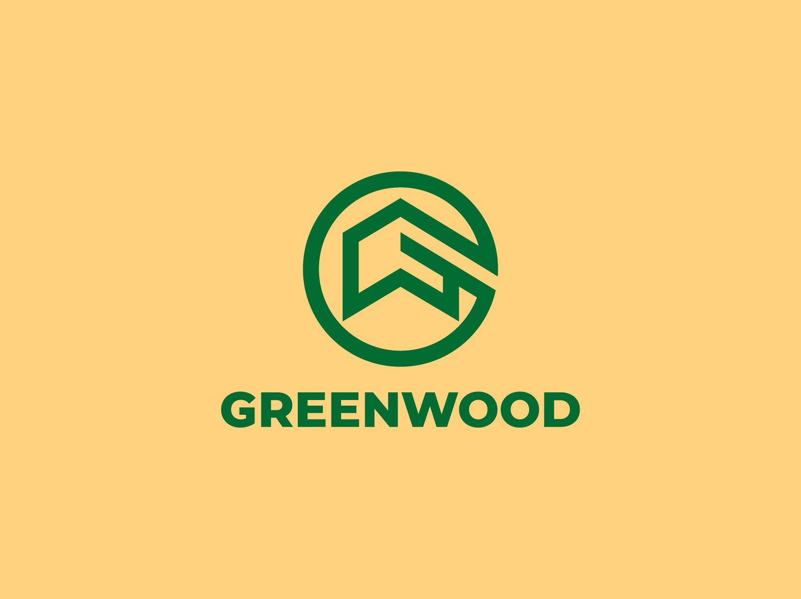 Лого и фирменный стиль для GREENWOOD - дизайнер shamaevserg