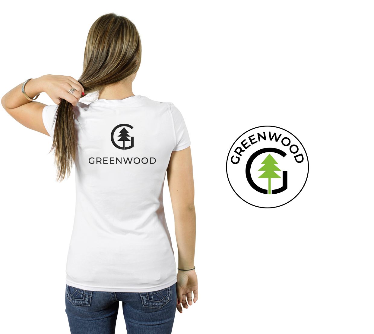 Лого и фирменный стиль для GREENWOOD - дизайнер Helen1303