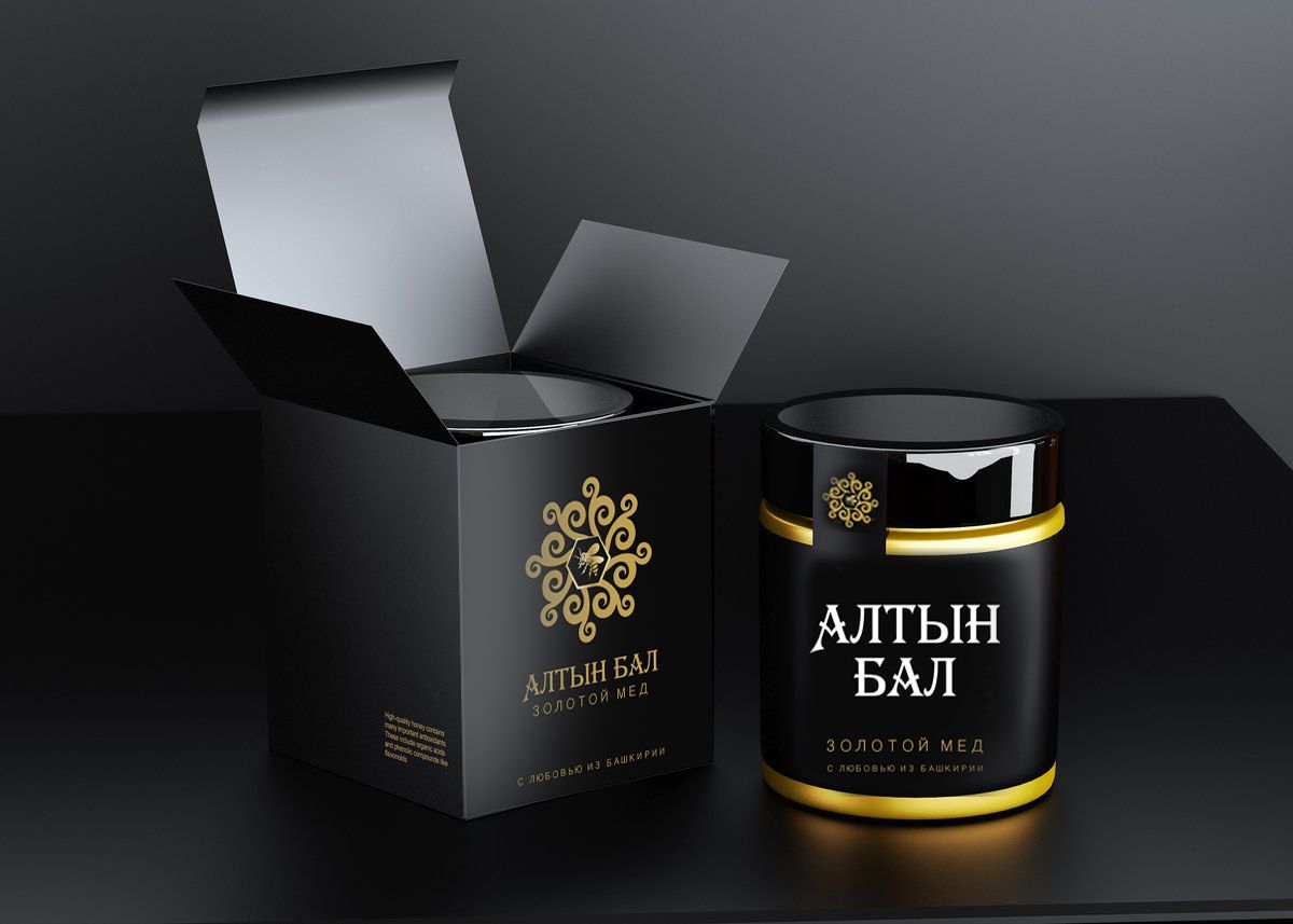 Подарочная упаковка для элитного мёда - дизайнер yulyok13