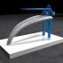 3D дизайн въездной стелы 