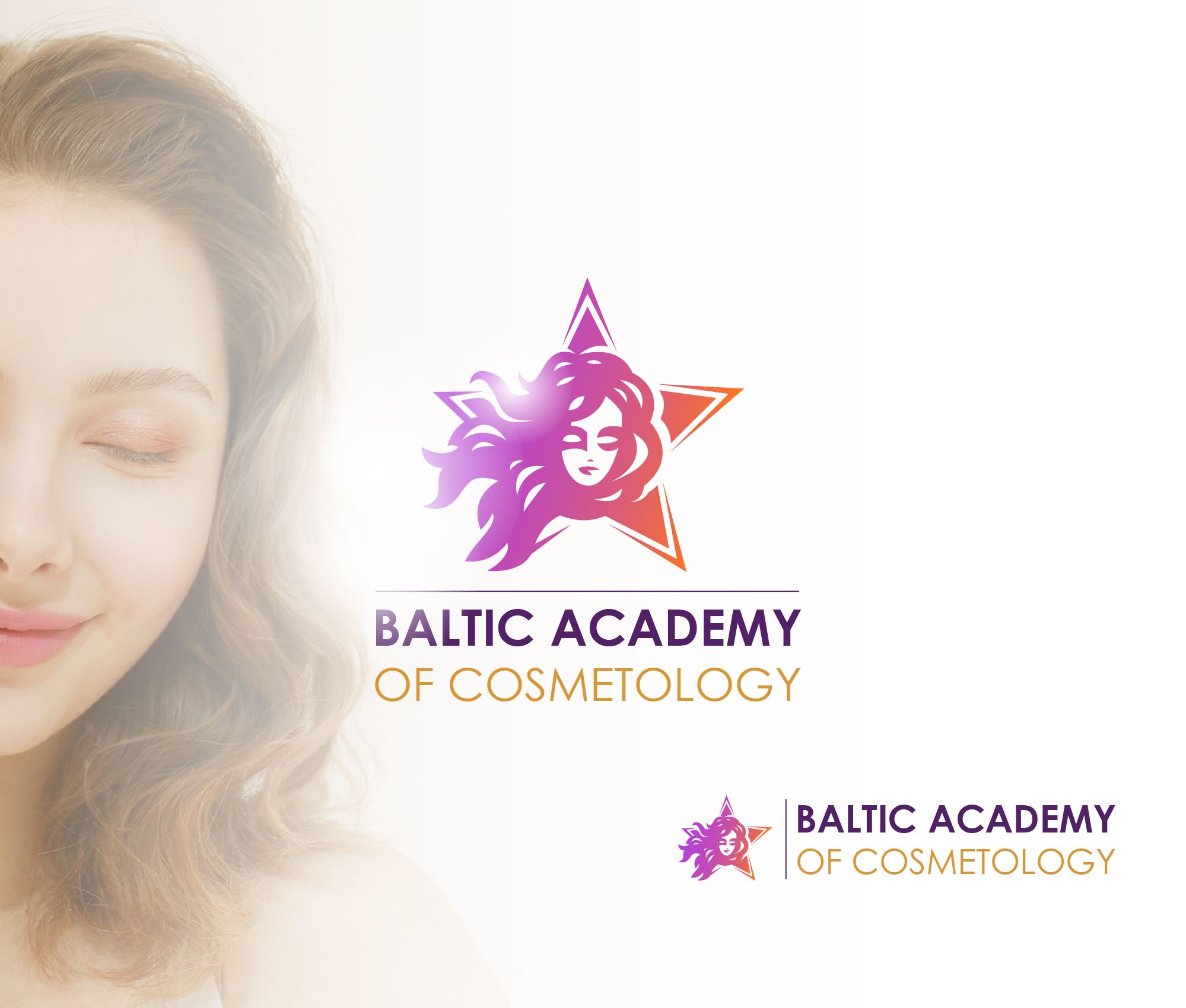 Лого и фирменный стиль для Балтийская академия косметологии - дизайнер p_andr